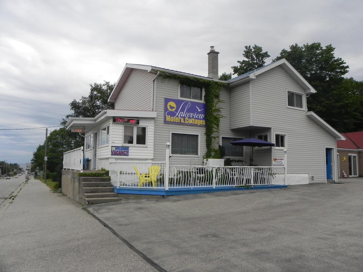 Lakeview Motel & Cottages ソーブル・ビーチ エクステリア 写真